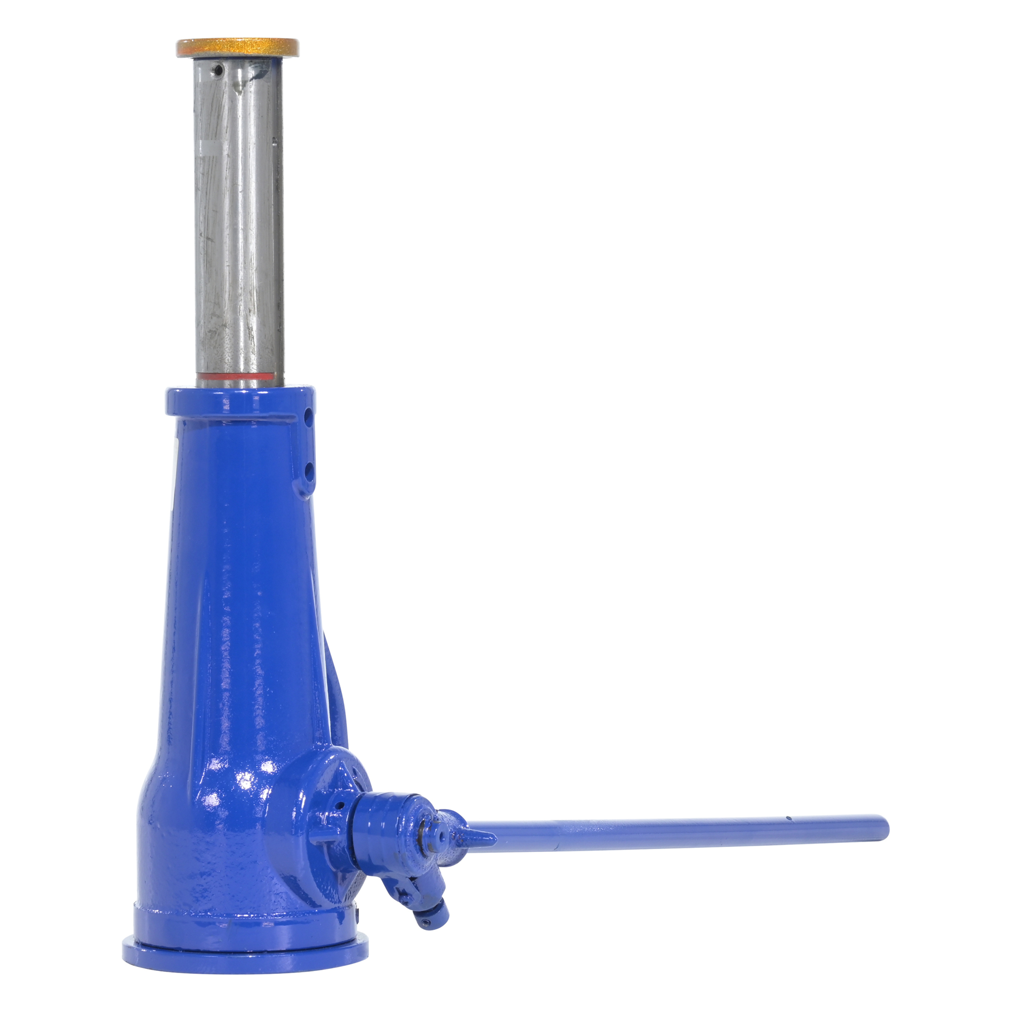 Vestil, Steel Mechanical Screw Jack 6-3/8 In. x 5-9/16 In. x 22-1/4 In. 10,000 Lb. Capacity Blue, Model# MSJ-5